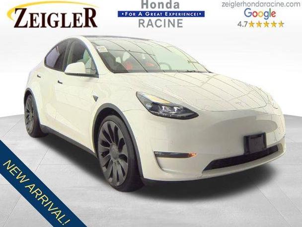 TESLA MODEL Y 2022 7SAYGDEF2NF374561 image